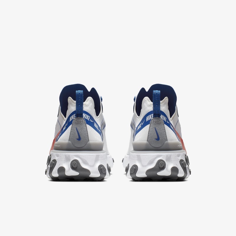 Nike react element 55 bleu hot sale